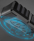 Close-up of Ace Digital Stud Finder Wall Scanner With Backlit Screen, highlighting sensors and control panel for easy use.