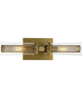 Emmerham Vanity Bath Light Two Light Fixture In Soft Brass 120 Total Watts 20.25 Inch Width By 5 Inch Height Dimmable Bathroom Vanity