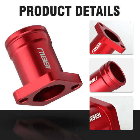 Intake Manifold For Coleman Go Kart Engines Predator 212 Red Aluminum Performance Part Improves Air Intake Increases Stability