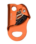 CE Safety Certified Chest Ascender For Rock Climbing And Rappelling, 100 Kg Load, 8 To 13 Mm Rope, Orange, SUS431 Cam