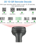 DS4608 SR Corded 1D 2D Barcode Scanner With USB Imager QR And PDF417 Decode 28 Inch Scan Range Fast Workhorse Handheld Code Reader