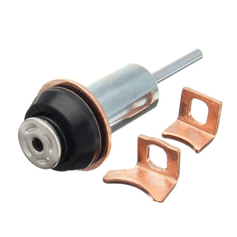 Starter Solenoid Repair Kit For Your Ride High Performance Auto Spare Parts 228000 6660 Compatible Fix And Rebuild Plunger Contacts Easy Install DIY Friendly For Mechanic Shops: solenoid plunger, copper contacts