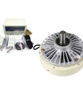 Hollow Shaft Magnetic Powder Brake 24V Heavy Duty Tension Controller Kit For Printing And Dyeing Machines 6 To 100 Nm Torque
