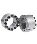 Heavy Duty Xoxisqhy Coupling Expansion Bushing Z4 Sleeve Shaft Locking Device for CNC applications, showing steel design and threaded holes.