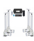 Zero-Hassle Heavy-Duty 4-Piece Linear Actuator Kit With Sync Controller 24V DC Power flexible components with controller and motors.