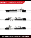 Hydraulic Power Steering Rack And Pinion Assembly For Nissan Sentra 2000 To 2006 L4 1.6L 1.8L 2.0L Direct Replacement New Unit