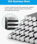 Built Tough 304 Stainless Steel Louvered Access Panel 38 X 30 Inch Heavy Duty Ventilation Grille close-up of grille finish.