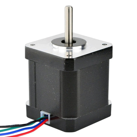 Ultra High Torque NEMA 17 Stepper Motor For CNC And 3D Printers That Delivers Precise 0.9 Degree Bipolar Motion 2A Current 46 Ncm