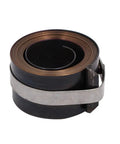Top Shelf Auto Reset Drill Press Quill Feed Return Coil Spring For Daily Shop Grind features compact gray steel design, measuring 43 by 25 mm.