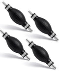 Heavy Duty 4 Pack Fuel Primer Bulbs Universal 8Mm Engine Bleeding Kit For Quick Gas Transfer Auto Marine Build Rubber Composite