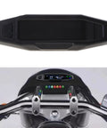 Digital Motorcycle Speedometer Gauge With LCD Display Odometer RPM And Fuel Gauge Backlit White Readout For Most Motorcycles