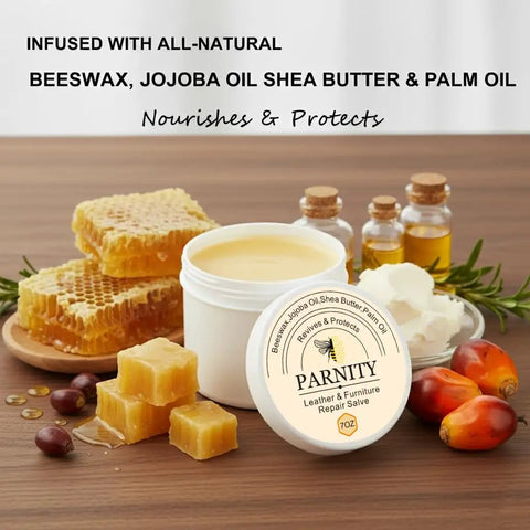 Top Shelf Leather Repair Salve And Residue Free Conditioner Slick Polish For Cars Sofas Shoes And Wood Furniture Fast Absorb Nourishing Balm That Seriously Revives Your Gear Daily in a natural wax and oil setting.