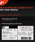 Guide on finding Volkswagen Audi AC Compressor Solenoid Valve PXE16 PXE14 Replacement Fits Jetta Golf Passat Beetle Tiguan A3 2006 2015