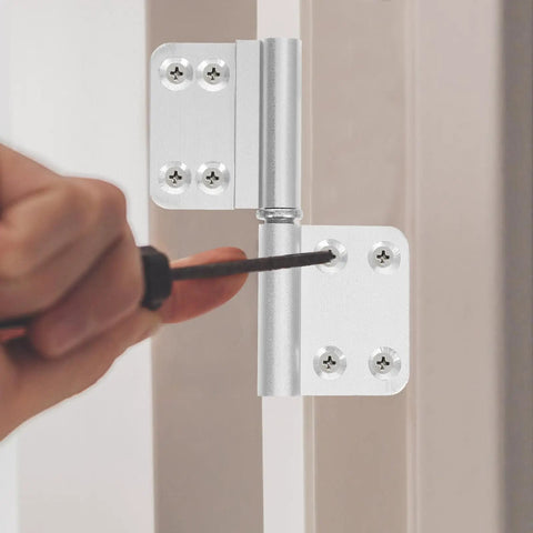 Installing Removable Lift Off Hinges Kit With Six Sets Beefy Heavy Duty Metal Gate And Cabinet Door Hinges For Indoor Outdoor Use