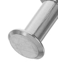 Close-up of a metal screw rivet from the Badass Durable 110 Pack Leathercraft Screw Rivets And Gnarly Heavy Duty Metal Fasteners.