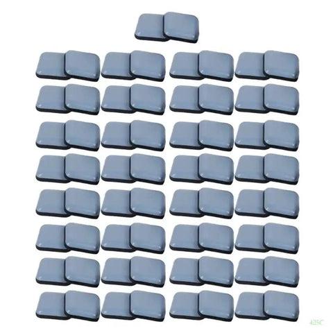 No Sweat Abs Furniture Glide Pads With Strong Peel Tape Floor Guard Mats, gray pads for furniture protection.