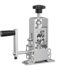 Super Heavy Duty Wire Stripping Machine For Professional Electricians with steel body, manual crank and aluminum alloy feeder wheel.