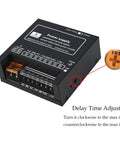 Heavy Duty Power Supply Controller For Door Access Systems With 110 To 240 Volt AC Input And 12 Volt DC 4 Amp Output Ideal For Electric Locks Intercoms And Security Cameras Global Voltage Ready Easy Install