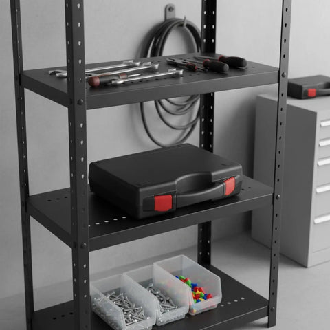 Durable Portable Plastic Tool Box For Hardware Organization With A Secure Lid Keeps Screws Nails And Bits Contained On The Go Great For DIYers
