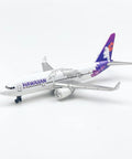 Hawaiian Model Airplane Die Cast Fuselage Alloy Body With Plastic Wings True To Scale Showpiece For Collector Display