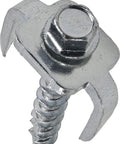 Exterior Coated Fence Post Screws 12 By 1 And A Half Inches Heavy Duty Wood Screws For Fencing And Decking Construction Self Tapping For Treated Lumber And Drywall Hammer Free Installation