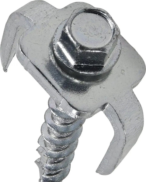 Exterior Coated Fence Post Screws 12 By 1 And A Half Inches Heavy Duty Wood Screws For Fencing And Decking Construction Self Tapping For Treated Lumber And Drywall Hammer Free Installation