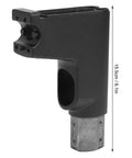 Electric Scooter Stem Connector Bracket Aluminum Alloy Replacement Part For Front Fork Handlebar side view dimensions shown