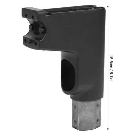 Electric Scooter Stem Connector Bracket Aluminum Alloy Replacement Part For Front Fork Handlebar side view dimensions shown