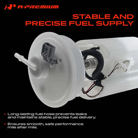 Hella Reliable Swap With This Top Shelf Electric Fuel Pump Module Assembly For Chrysler PT Cruiser 2001 Thru 2004 2.4L L4 Naturally Aspirated Engines Smooth Fuel Delivery And Hassle Free Install Guaranteed Solid Performance - close-up of the module showing hose and electrical connections.