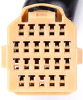 Solid Grip CVT Transmission Valve Body Featuring Knockout JF011E RE0F10A Replacement connector with multiple pins for reliable connection