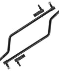 Left And Right Drag Link Set For John Deere Lawn Tractors D140 D150 D155 D160 D170 Compatible With Numerous Models Like LA105 LA100 LA110 LA115 LA120 LA125 LA135 Heavy Duty Replacement Kit black steel steering linkage pair