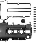 Engine Valve Cover For L4 1.4L 2013 2021 Encore 2011 2015 Cruze 2012 2020 Sonic 2015 2021 Trax 2011 2015 Volt With Oil Filler Cap Gasket And Bolts OEM Style 264968 Replacement showing cover, gasket, and bolts.