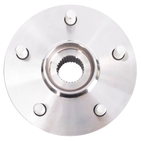 Top view of front wheel bearing and hub assembly for 2019-2023 Toyota RAV4 Hybrid LE XLE XSE Limited Trims Durable Replacement Hub
