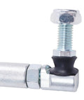 Left Steering Drag Link Tie Rod For John Deere G110 L100 L105 L107 L108 L110 L111 L118 L120 L130 GY20491 GY20439 Replacement, close-up metal joint