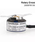 Top Notch 2500P R 5VDC EI35E9 2500 Series Servo Motor Encoder for AC servo driver kits with high-resolution feedback, side view.