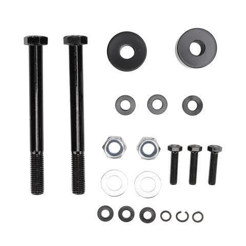 Components of 2-3 Inch Differential Drop Kit Beefed-Up For 2005-2022 Models T6 Billet Aluminum Diff Drop Lift With Aluminum Spacers