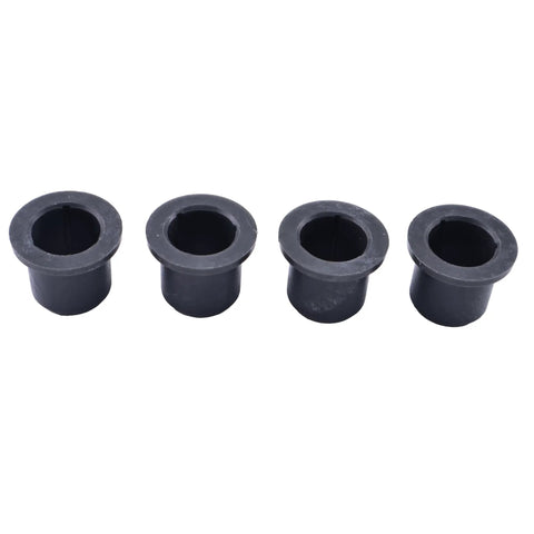 4 Pack Flange Bearings Bushings Kit For Lawn Tractors And Mowers With 19.3mm ID, 24 To 32mm OD, 25.4mm Height, black bushings