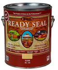 Eight Pack One Gallon Oil Based Exterior Wood Stain And Sealer Semi Transparent Clear Finish For Outdoor Decks And Fences Smooth Operator Formula in can