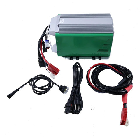 Kickstart Your Setup With This Heavy Duty 48V 30A Battery Charger Auto Cut Off X Led Display Replaces 128375GT 128375 For Genie Scissor Lifts And Booms