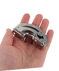 Heavy Duty Stainless Steel Invisible Cabinet Hinges With 90 Degree Stop Action Keep Doors From Swinging Too Far For Kitchen Cabinets And Industrial Equipment Panels, palm-size