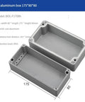 IP66 waterproof junction box 175x80x80mm cast aluminum enclosure