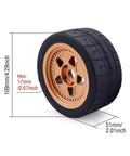 Arrma 109mm RC Tire Set For 1 To 7 Scale Cars With 17mm Hex Hub Ultra Sticky Rubber Traction Anti Slip Treads Upgrade Wheels For Racing