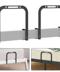 Lock Your Queen Size Mattress Down Straight Up With Set Of Two Extra Tall Anti Slip Bed Frame Retainer Bars Adjustable Metal Stoppers