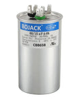 60 Plus 15 uF Dual Run Start Capacitor for 370 and 440 VAC Condenser, Heat Pumps, and AC Motors and Fans, CBB65B