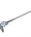 Pro Grade Dial Caliper With Knurled Lock 0 To 12 Inches Measuring Range Stainless Steel Precision Tool for precise measurements