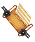 Top Shelf Stackable Kickback Buster Featherboard For Table Saws And Router Tables Heavy Duty Polypropylene with quick release guide.