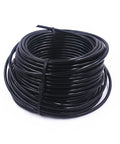 Heavy Duty 5mm Steel Wire Cable 49 Feet Replacement For Home Gym Pulley Machines Non Slip Black Coated Rope