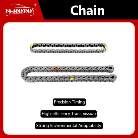 Timing Chain Kit With Sprocket For 2.4L Jeep Cherokee 2014-2022 shown as precision metal chain for engine