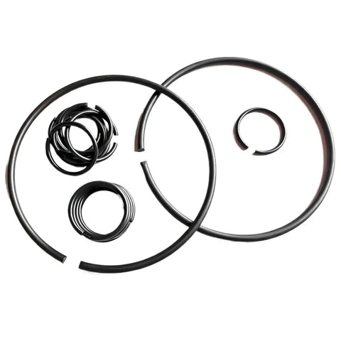 Super Heavy Duty Carbon Steel Retaining Rings 3 Pack M95 OD91mm GW5 Thickness 1mm Meet Gb895 Specs for machinery use.