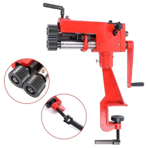 Bead Roller Machine For Sheet Metal Work Manual Flare Tool With 6 Dies Adjustable Gap Rotary Bead Former for pro shops